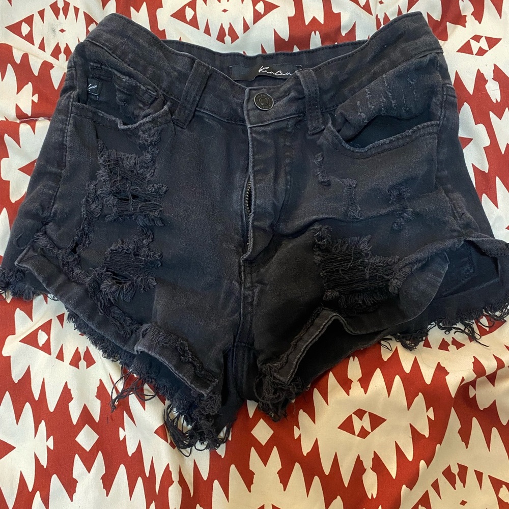Short black shorts